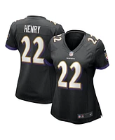 Nike Women's Derrick Henry Black Baltimore Ravens Alternate Game Jersey