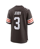Nike Men's Jerry Jeudy Brown Cleveland Browns Game Jersey