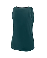 Logo Athletic Women's Midnight Green Philadelphia Eagles Stellar Win V-Neck Tank Top