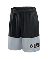 Logo Athletic Men's Black Las Vegas Raiders Best of the Shorts