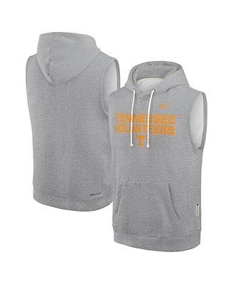 Nike Men's Heather Gray Tennessee Volunteers 2025 Sideline Performance Sleeveless Pullover Hoodie