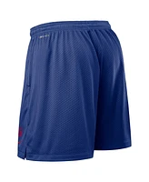 Nike Men's Royal New York Giants Sideline Reversible Performance Shorts
