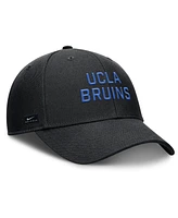 Nike Men's Black Ucla Bruins Rise Practice Adjustable Hat