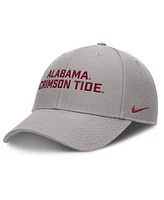 Nike Men's Gray Alabama Crimson Tide Rise Practice Adjustable Hat