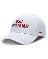Nike Men's White Usc Trojans Rise Practice Adjustable Hat