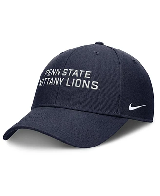 Nike Men's Navy Penn State Nittany Lions Rise Practice Adjustable Hat