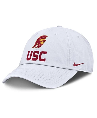 Nike Men's White Usc Trojans 2025 Sideline Club Adjustable Hat