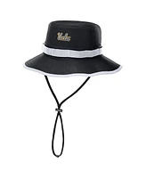 Nike Men's Black Ucla Bruins 2025 Sideline Apex Boonie Performance Bucket Hat
