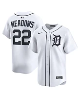 Nike Men's Parker Meadows White Detroit Tigers Home Limited Player Jersey
