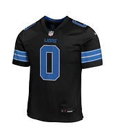 Nike Big Boys and Girls Jahmyr Gibbs Black Detroit Lions Alternate Game Jersey