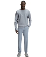 Boss by Hugo Men's Stretch-Cotton Logo Sweatshirt