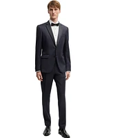 Boss by Hugo Men's Slim-Fit Tuxedo Trousers