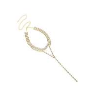 Sohi Crystal Multi-Layer Necklace