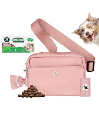 Puppington Walk Star Kit: 3-in-1 Dog Bag plus Matching 90 Refill Bags
