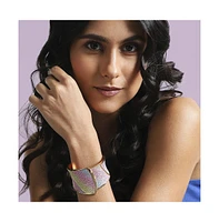 Sohi Crystal Ombre Cuff Bracelet