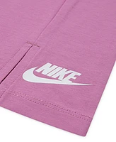 Nike Little Girls 2-Piece Floral Camo Sweatshirt and Leggings Set