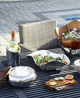 Nambe Morphik Handled Tray