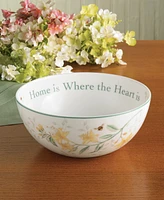 Lenox Butterfly Meadow Bowl Where the Heart Is 38 oz.