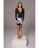 Jluxlabel Women's Print Exotic Flower Dress