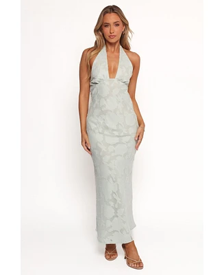 Petal and Pup Women's Edwards Maxi Halterneck Dress