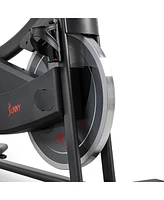 Sunny Health & Fitness Smart Motorized Mini Exercise Bike with 18 Speed Levels, Free SunnyFit App Bluetooth Link