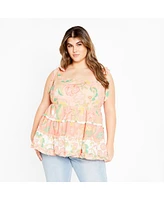City Chic Plus Cleo Top