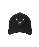Pokemon Men's Pokemon Umbreon Face Black Unstructured Baseball Cap