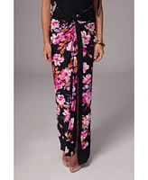 Jluxlabel Women's Floral Kamie Reversible Skirt Set