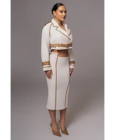 Jluxlabel Mikaela Contrast Jacket