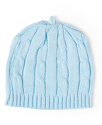 Baby Boys Cable Knit Beanie Hat