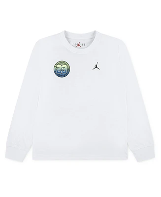Jordan Toddler and Little Boys Jumpman Global Rise Long Sleeve T-Shirt