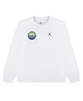 Jordan Toddler and Little Boys Jumpman Global Rise Long Sleeve T-Shirt