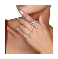 Sohi Intertwine Cocktail Ring