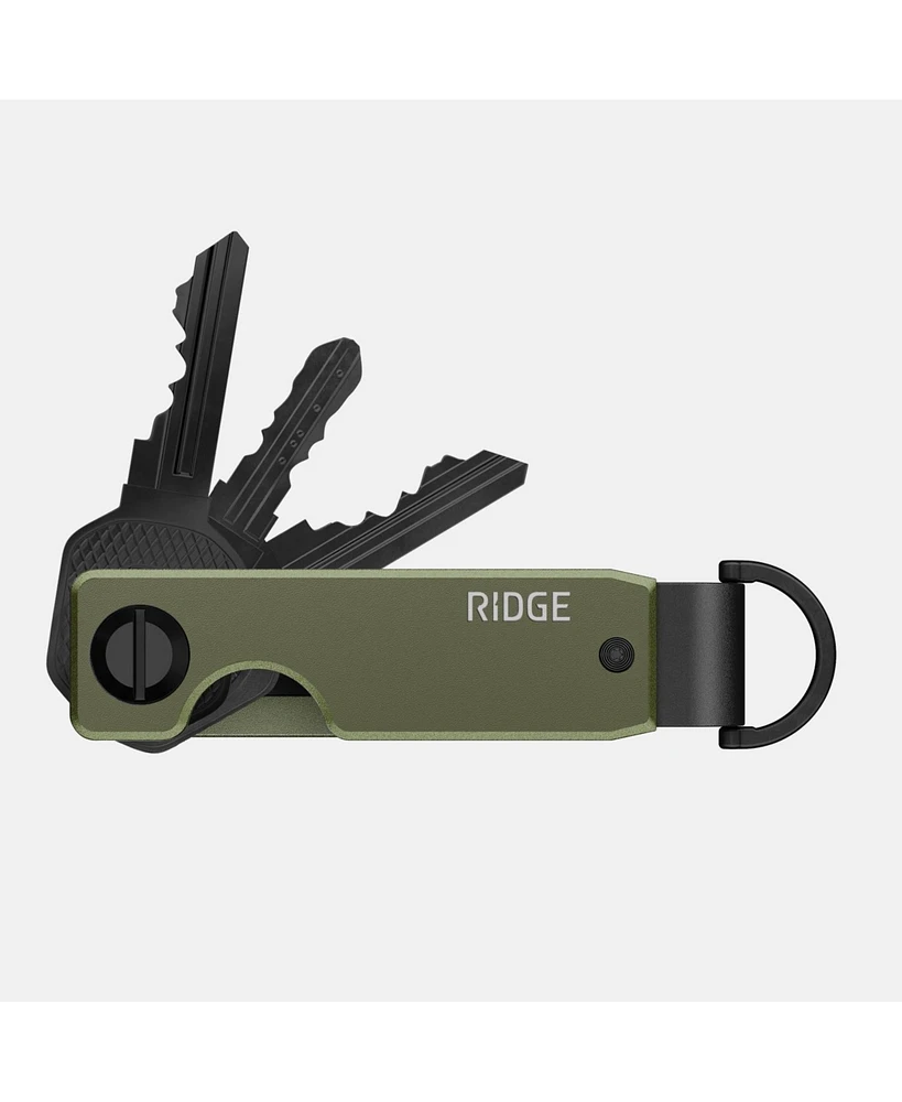 The Ridge Men's Ridge Keycase - Matte Olive