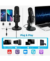 ZealSound k66 + k08 Gold Microphone Bundle