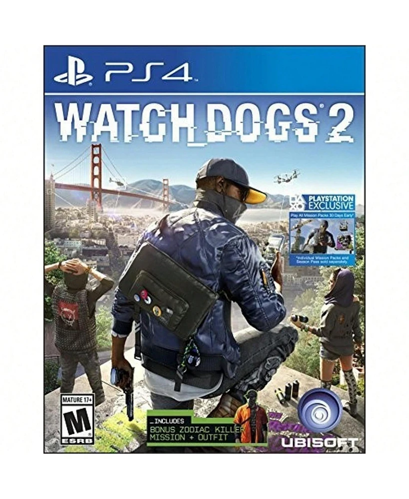 Ubisoft Watch Dogs 2 for PlayStation 4