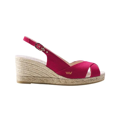 Llansa Limited Edition Canvas Espadrille Sandal Wedges
