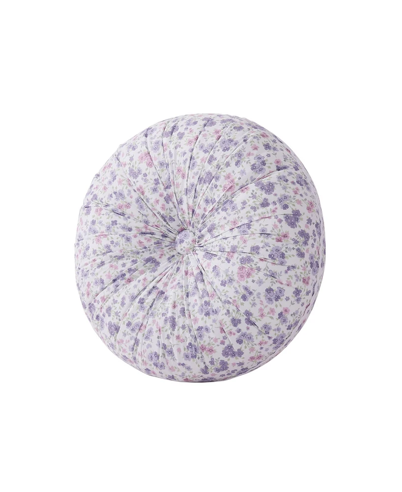 Royal Court Nola Tufted Decorative Pillow, 15" Round