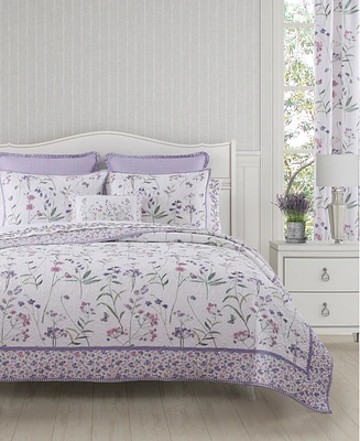 Royal Court Nola Floral 3-Pc. Quilt Set, Twin/Twin Xl