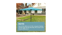 One 9' Patio Umbrella Replacement Canopy Outdoor Table Market Yard Umbrella Replacement Top Cover