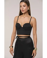 Jluxlabel Women's Thalia Textured Bustier