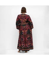 City Chic Plus Ivanna Maxi Dress
