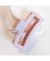 Headbands of Hope Extra Large Rectangular Claw Clip - Blush