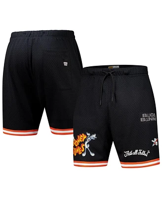 Freeze Max Men's Bugs Bunny Black Looney Tunes Mesh Shorts