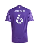 Adidas Men's Robin Jansson Purple Orlando City Sc 2025 Perfect Storm Replica Player Jersey