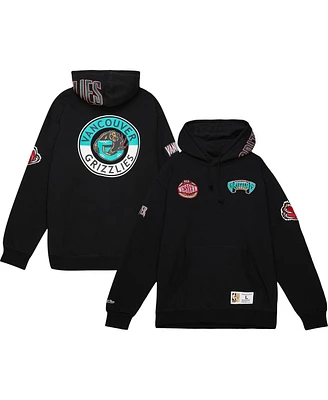 Mitchell & Ness Men's Black Vancouver Grizzlies City Collection Heritage Hoodie