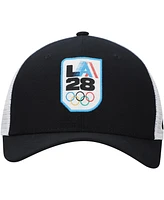 Nike Men's Black LA28 Rise Trucker Adjustable Hat