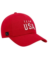 Nike Men's Red Team Usa Club Adjustable Hat