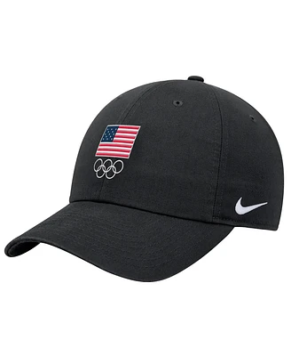Nike Men's Black Team Usa Club Adjustable Hat