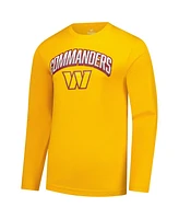 Fanatics Men's Gold Washington Commanders Long Sleeve T-Shirt